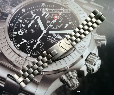 breitling professional titanium iii bracelet|Breitling titanium avenger.